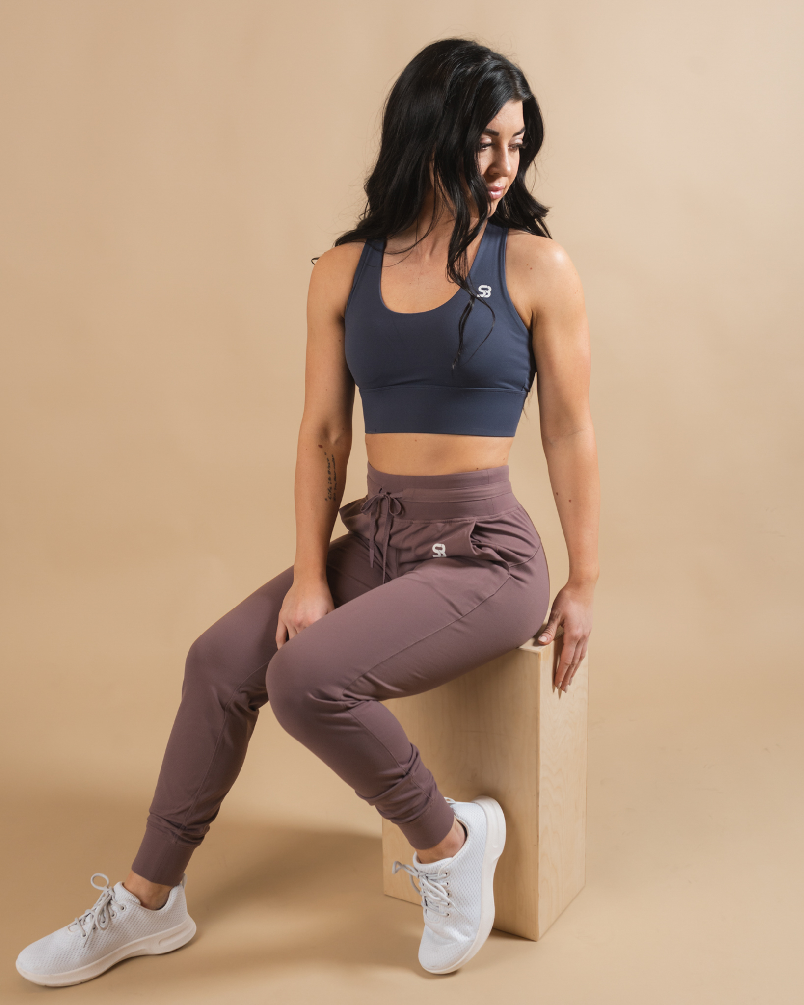Fitness apparel marketing and content creation.